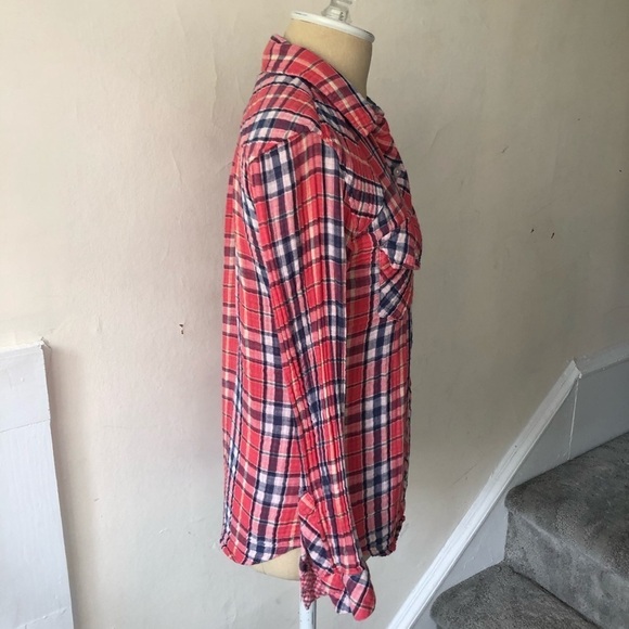 Rails Kendra Cotton Gauze Button Down EUC - Picture 8 of 10